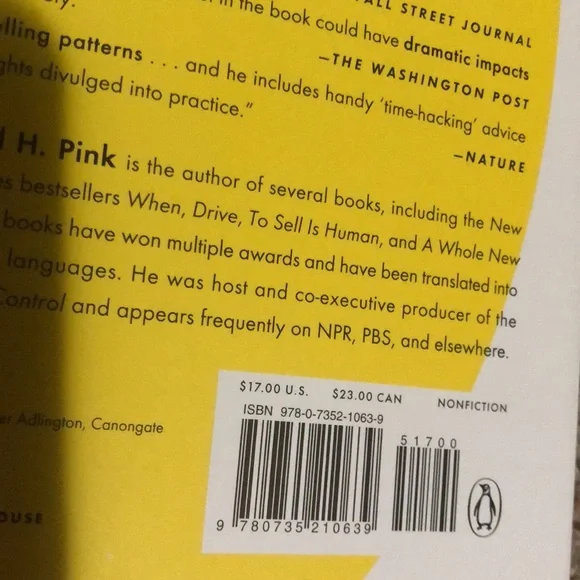 When - Daniel Pink - Picture 3 of 3